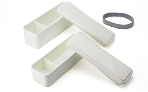 GEL-COOL お弁当箱 スリムモデル ミルクホワイト 北海道 室蘭市 MROK006-1