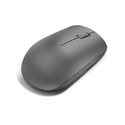 Lenovo 530 Full Size Wireless Computer Mouse For Pc, Laptop, Computer With Windows - 2.4 Ghz Nano Usb Receiver - Ambidextrous Design - 12 Months Battery Life - Graphite Grey #TOP4