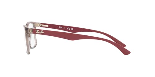 Image of Ray-Ban Unisex Clear Lens Square Frames - 0RX7027I