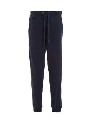Pantalon de sport Yes-zee bleu homme jogging confortable P692 sf00