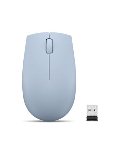 Image of Lenovo 300 Wireless Compact Mouse Frost Blue
