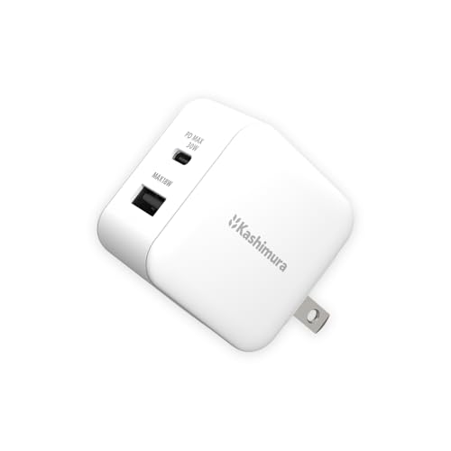 Amazon | カシムラ 【海外でも使える】 コンパクトなUSB充電器 PD 30W