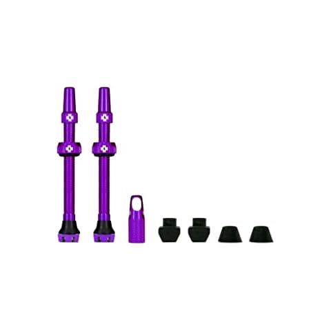 Juego de Válvula Tubeless Muc-Off Presta, Morado 44mm Cover