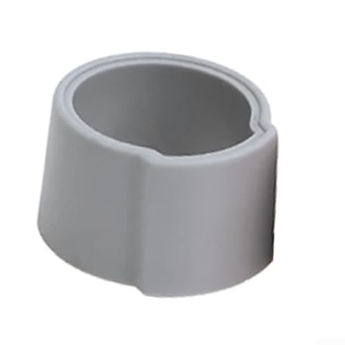 Silikonverschluss für Saxophon-Mundstück, Schnellspann-Clip für Alt-Spieler (Grau)