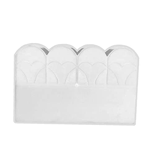 Bordure de Jardin en Plastique Moule Bricolage Parterre Moule béton Brique Bordures Bloc Mold Décoration pour la pelouse Cour Cuisine Outils