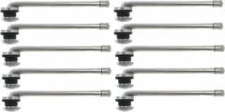 TR509 4-3/4" 90° Valve Stem for Drop-Center Aluminum Disc Wheel .625 Pack of 10