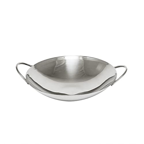 Wok de acero inoxidable TrueCraftware 8 pulgadas miniatura 1