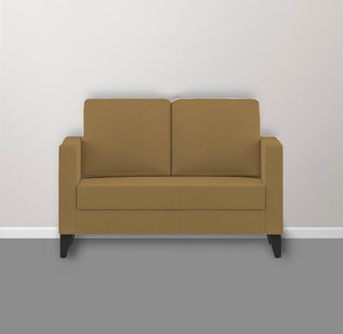 Image of The MM Furniture store Premium Fabric Sofa - Camel (2 Seater)