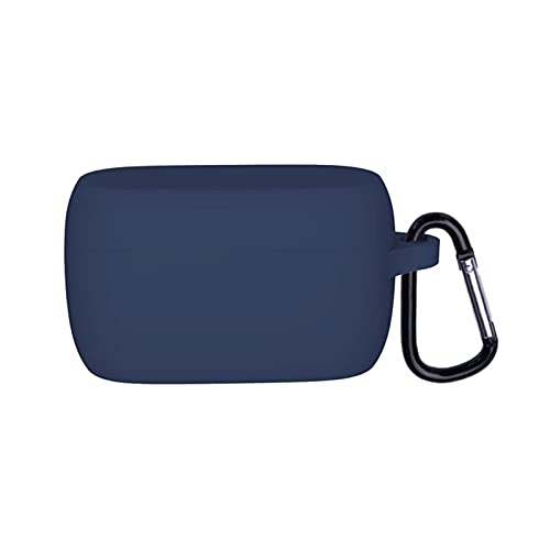 adgfd Funda Protectora de Silicona para Jabra Elite 3, Funda Protectora Suave a Prueba de Golpes, Funda Protectora Compatible con Jabra Elite 3, Funda Protectora para Auriculares con mosquetón Cover