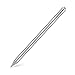 Produktbild adonit Neo Pro Stylus Apple iPad Eingabestift mit magnetischer Befestigung [Kabelloses Laden am iPad, Extra Lange Akkulaufzeit, Handflächen-Erkennung, Austauschbare dünne Spitze] matt Silber