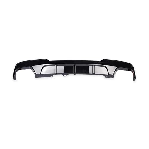 Diffuseur arrière BMW F10 F11 M Tech look carbone pour double sortie d'échappement