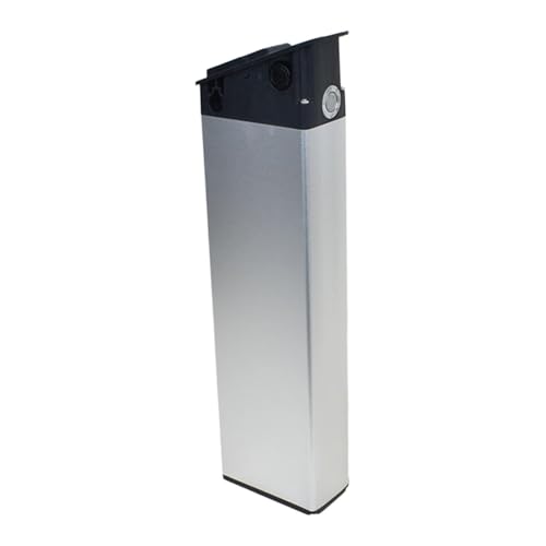 Gralara Caja de Batería para Bicicleta Carcasa Almacenamiento Soporte Protector Aleación de Aluminio Resistente Al Agua Adecuado para Ciclistas de Montaña Rut, 11.4 Cm X 5.8 Cm X