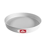 Fat Daddio's Anodized Aluminum Round Cake Pan, 14 x 2 Inch, Silver