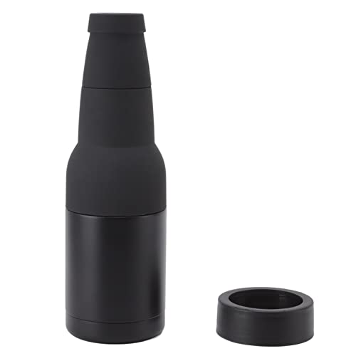 XHTLLO Stainless Steel Beer Can with Bottle Opener, Double-Walled Insulated Cola Holder for Home and Outdoor Camping