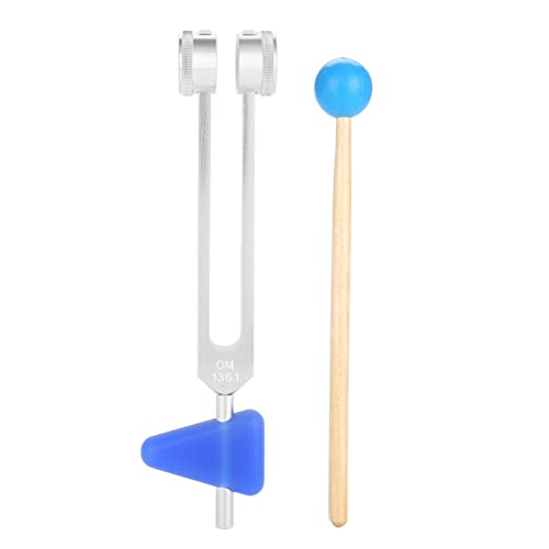 Teste de Diapasão, Kit de Instrumento de Diapasão de Liga de Alumínio de 136,1 Hz para Ferramentas d
