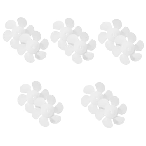 GLEAVI 5 Series Accesorios Para Ventiladores Eléctricos Hojas Techo Partes Aspas Del Ventilador Reemplazo Del Extractor De Baño Clip De Ventilador El Plastico 2 Piezas X 5