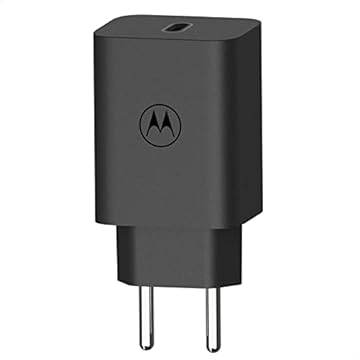Motorola, Carregador Turbo Power™ 30W, Cabo USB-C, USB-C, Porta USB-C, Preto