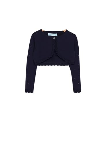 Abel & Lula Knit Bolero Cardigan for Girls Navy