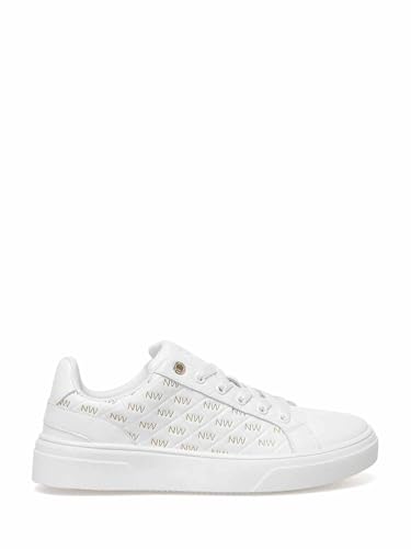 Baskets pour femme Nine West sneakers blanches tendance mode decontractee 101174061