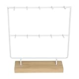[Pratique] : Ce présentoir à bijoux offre un espace de rangement pour accéder rapidement à vos bijoux et garder votre commode bien rangée