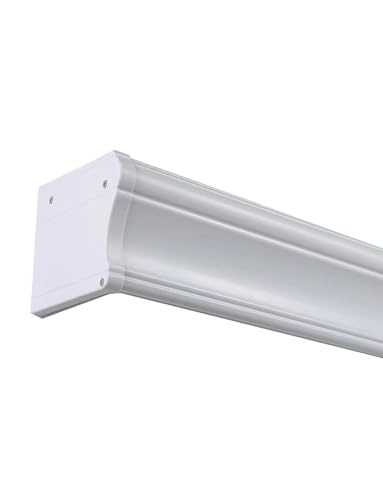 Caja de cortina de doble riel para montaje en pared, 20 cm, color crema, ideal para cortinas de hogar y hotel, elegante y solución de tratamiento de ventanas