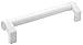 Elesa - RHW1-30.R300.9002 - Aluminum Pull Handle with Coated Finish, RAL 9002 White; Hardware Included