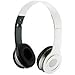 Roberts Fojjers Special Foldable Over the Head Stereo Dj Headphone 3.5 Mm for Pc Tablet Music Video & All Other Music Players.. (White Angle)