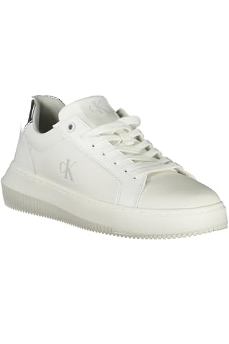 Calvin Klein Baskets brillantes pour femme, Blanc., 41 EU