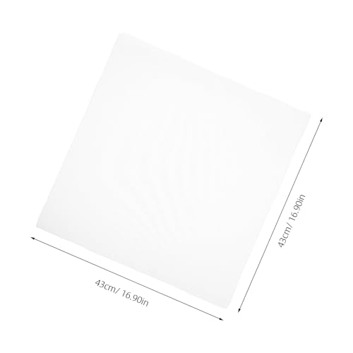 Serviettes de table blanches en tissu lavable de qualité supérieure Garvalon