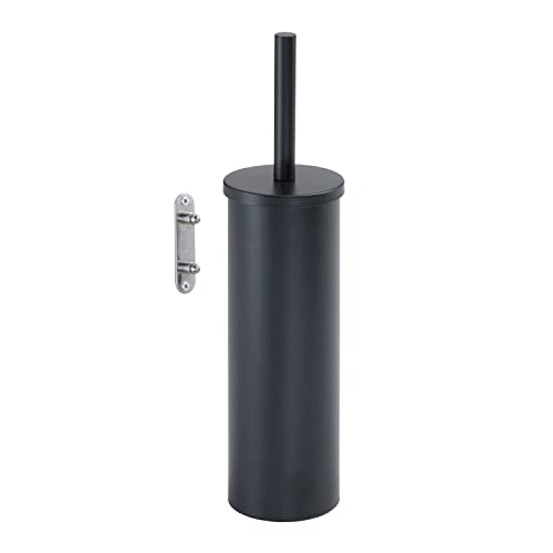 Gedy Flip Escobillero de Pared Negro Mate