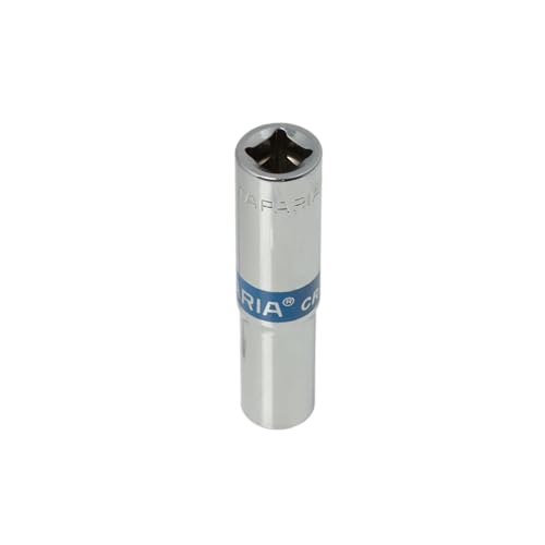 Image of Taparia 1 /4 inch (6.35mm) Drive Extended Length Deep Socket Bit (AL 4.5, 5.5, 7 mm)-For Fastners in Recessed areas-Compatible W /Ratchets, L Handles, Wrenches, Power Tools-Automotive Workshop, Garages