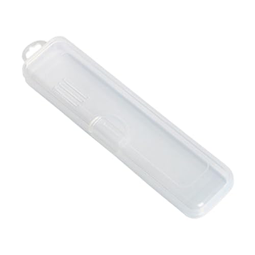 Portaposate Da Viaggio - Custodia Trasparente Per Posate, Organizer Per Posate, Scatola Portatile Trasparente Antipolvere Con Gancio, Cucchiaio, Forchetta, Bacchette, Pennelli Per Trucco, Scatola Per