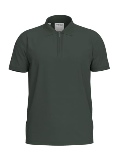 Polo zippé SELECTED FEMME polo homme manches courtes chic Slhfave