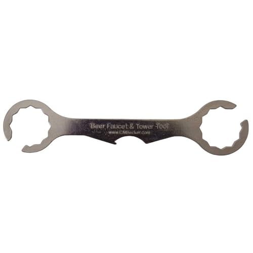 Kegconnection, LLC CMBecker Deluxe Beer Faucet Wrench and Tower Tool
