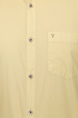 Image of Van Heusen Men's Cotton Slim Fit Solid Casual Shirt