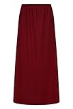 Gum & Berries Girls Long Skirt Kids Child Long Maxi Skirt Elasticated Waist Modest Stretch Skirts Wine 9-10 Years