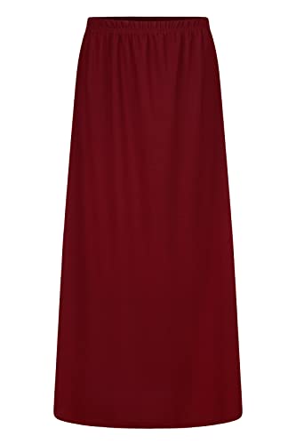 Gum & Berries Girls Long Skirt Kids Child Long Maxi Skirt Elasticated Waist Modest Stretch Skirts Wine 9-10 Years