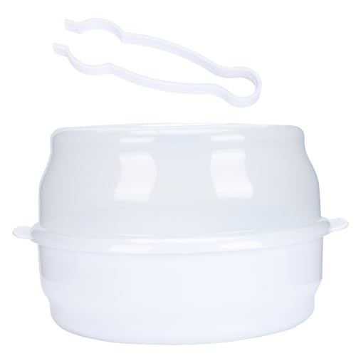 Gogogmee de Microondas para Biberones con Tapa Ventilada Compacto y Ligero para Almacenamiento y Organización de Accesorios de Lactancia