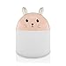 YoBuyBuy Simpatico coniglio umidificatore USB ricaricabile umidificatore luce notturna purificatore d'aria desktop domestico umidificatore aromaterapia muto