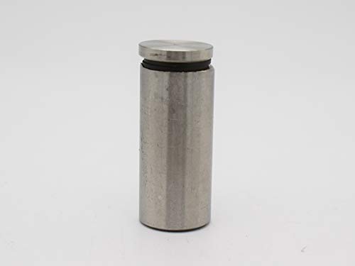 Image of RAB Glass Studs Stainless Steel Mount Stand for Glass /Acrylic Sheet (Code:-Sturd Xolo (22mm), Finish:- Matt, Size:- 1 x 2 inch)