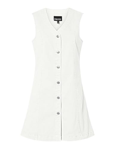 Robe courte en denim PIECES Pcfiona pour femme look tendance au quotidien