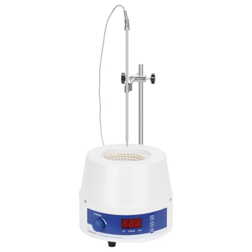 Labasics - Labasics Electric Stirring Heating Mantle, Adjustable Temperature and Speed, with Digital Display, for Laboratory Solution Mixing, Refluxing, Distillation, 110 V 150 W, 250 ml