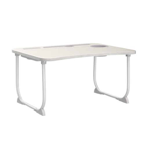 【2023年NEW多機能 折りたたみ ローテーブル】折り畳みテーブル 折りたたみミニテーブル ローテーブル 折りたたみ（USB読書灯とファンが付属しています）ミニ引き出し カップスロット 凹溝付き 多機能 ラップトップテーブル PCデスク 幅60×奥行40×高さ28cm 大容量表面 軽量 学習 ベッド ソファ 食事 利用可 5色 (ベージュ) [4]