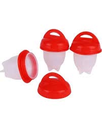 Sunam'S Egg Cooker (Set of 2)- Mess Free Hard Boiled Eggs & Soft Boiled Eggs Without The Shell - Hard Boiled Egg Whites - Egg Poaching Cups - Healthy Snack to Guide Weight Loss - Silicone BPA Free-image-29