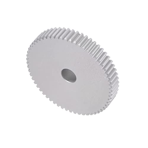 sourcing map Stufen Stirnrad 6mm Innen Loch Getriebe 60T Mod 1 Aluminiumlegierung Motor Getriebe für RC Ersatz Zubehör Elektrische Schleifmaschine Untersetzungsgetriebe