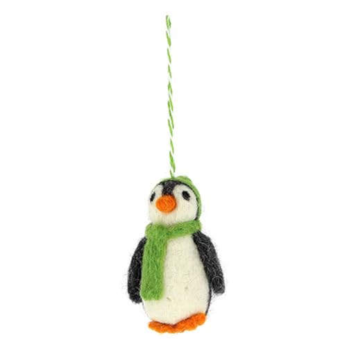 GLOBO Fair Trade Partner Filz Anhänger hangemachter Christbaumschmuck...