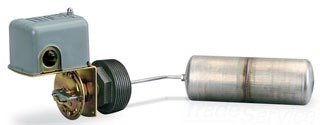 Telemecanique Sensors 9037HG32L Closed-Tank Float Switch With Bushing For Power Circuit, Side Mount, Nema 1,Left Float Position, 90-Deg. Float Rod Angle With 7