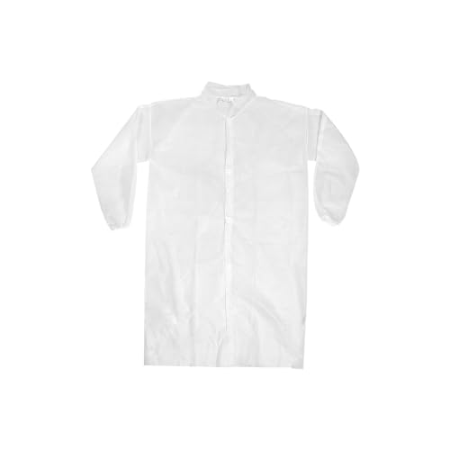 XARA - (Pack 10) Batas Desechables - Talla XXXL 120x152 cm - Cierre de Velcro - Material: TNT Polipropileno 35 gr - Transpirables