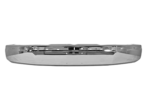 MBI AUTO - Chrome, Steel Front Bumper Face Bar Shell Compatible with 2003-2025 Chevy Express & GMC Savana Van 03-25, GM1002459