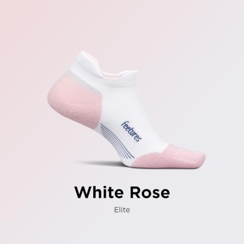 Image of Feetures Elite Max Cushion No Show Tab - Running Socks for Men & Women, Athletic Compression Socks, Moisture Wicking